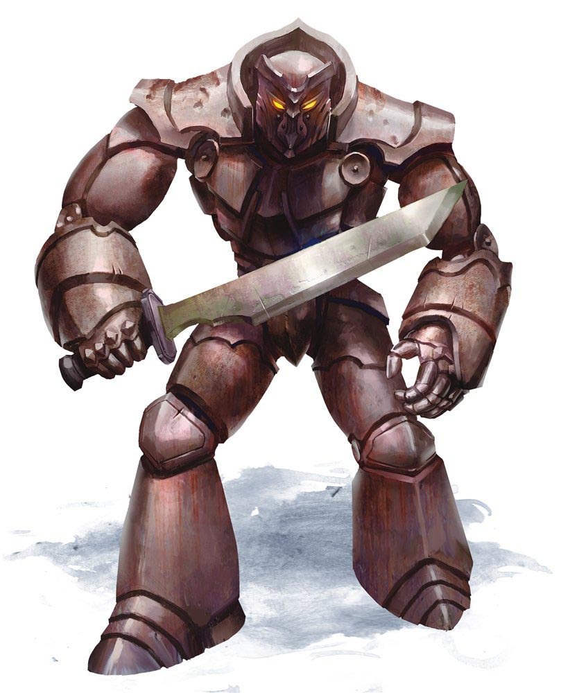 Големы [Golems] / Бестиарий / Статьи D&D 5 / Monster manual