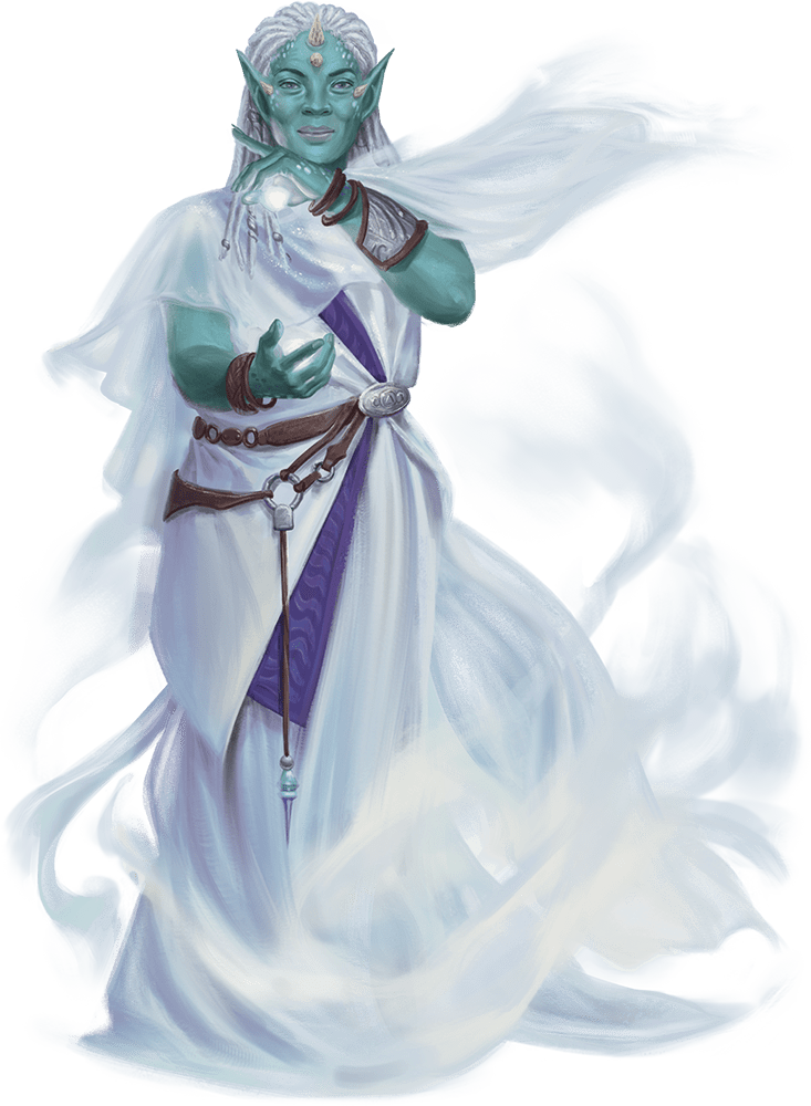 Хранитель завесы Ирд [Irda veil keeper] / Бестиарий D&D 5 / Monstrous  Compendium Vol 2: Dragonlance Creatures