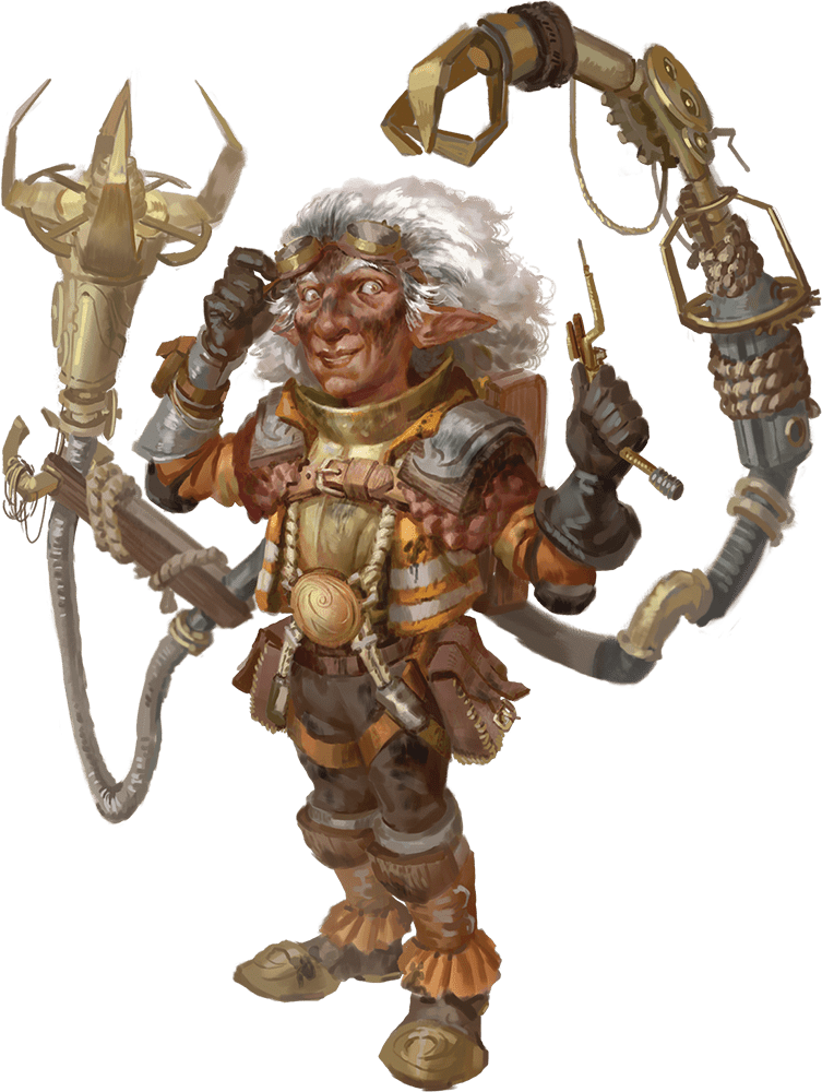 Гном-создатель из Небеспокойсь [Nevermind Gnome Mastermind] / Бестиарий ...