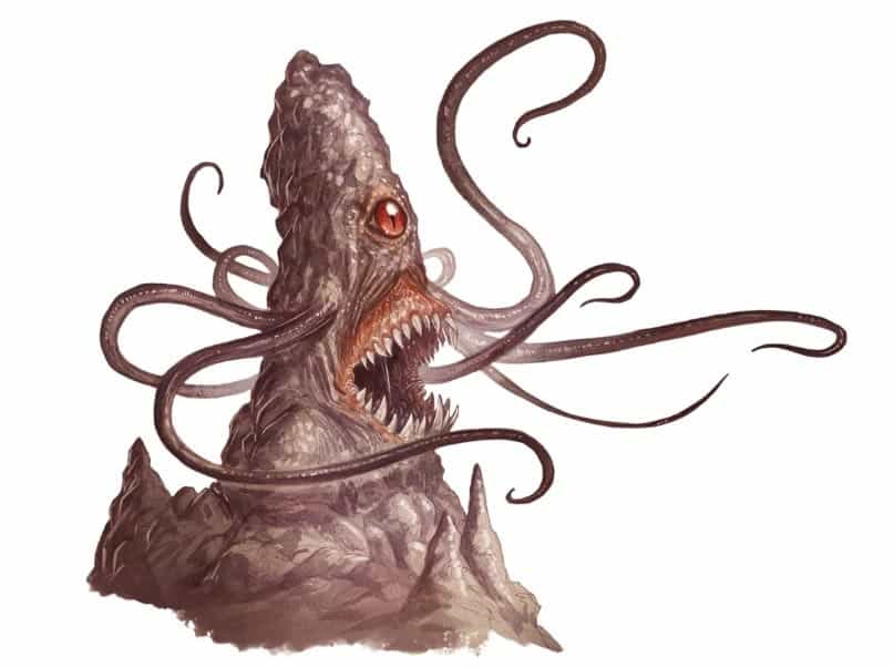 Верёвочник [Roper] / Бестиарий D&D 5 / Monster manual