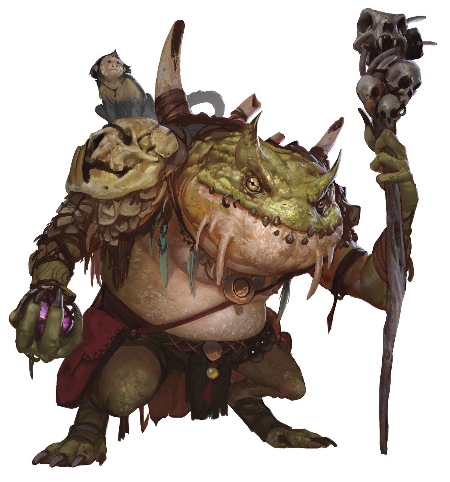 Жаболюд Bullywug / Бестиарий D&D 5 / Monster manual 