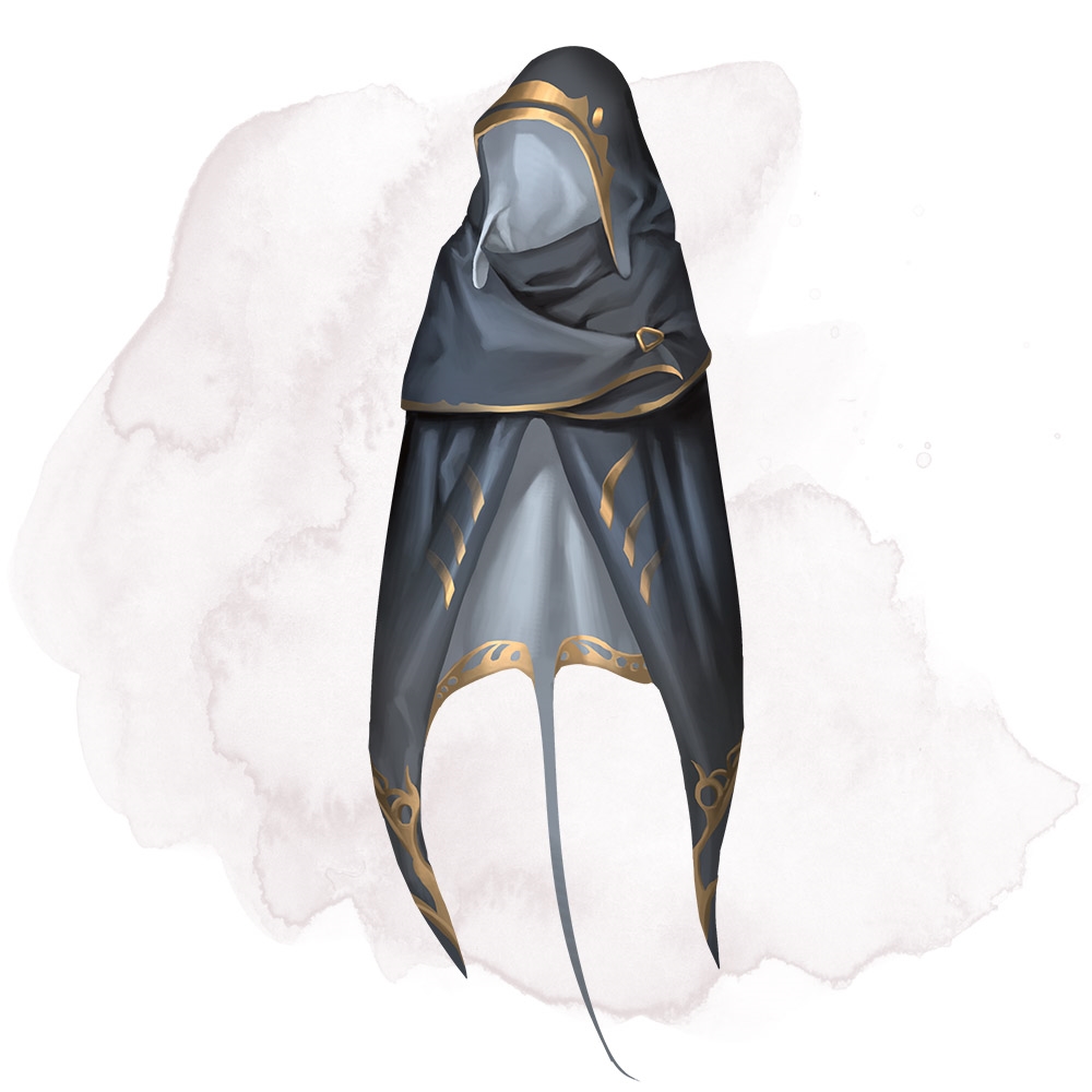 Плащ ската Cloak of the manta ray / Магические предметы D&D 5 / Dungeon...